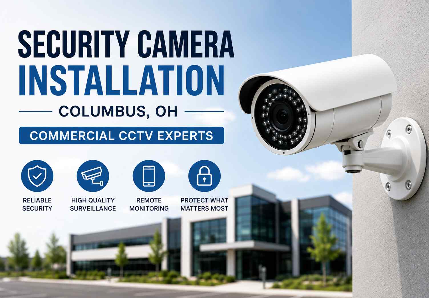 Security Camera Installation Columbus, OH: Commercial CCTV Experts