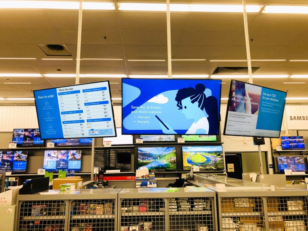 Superstore Digital Menu Board and Display Installations